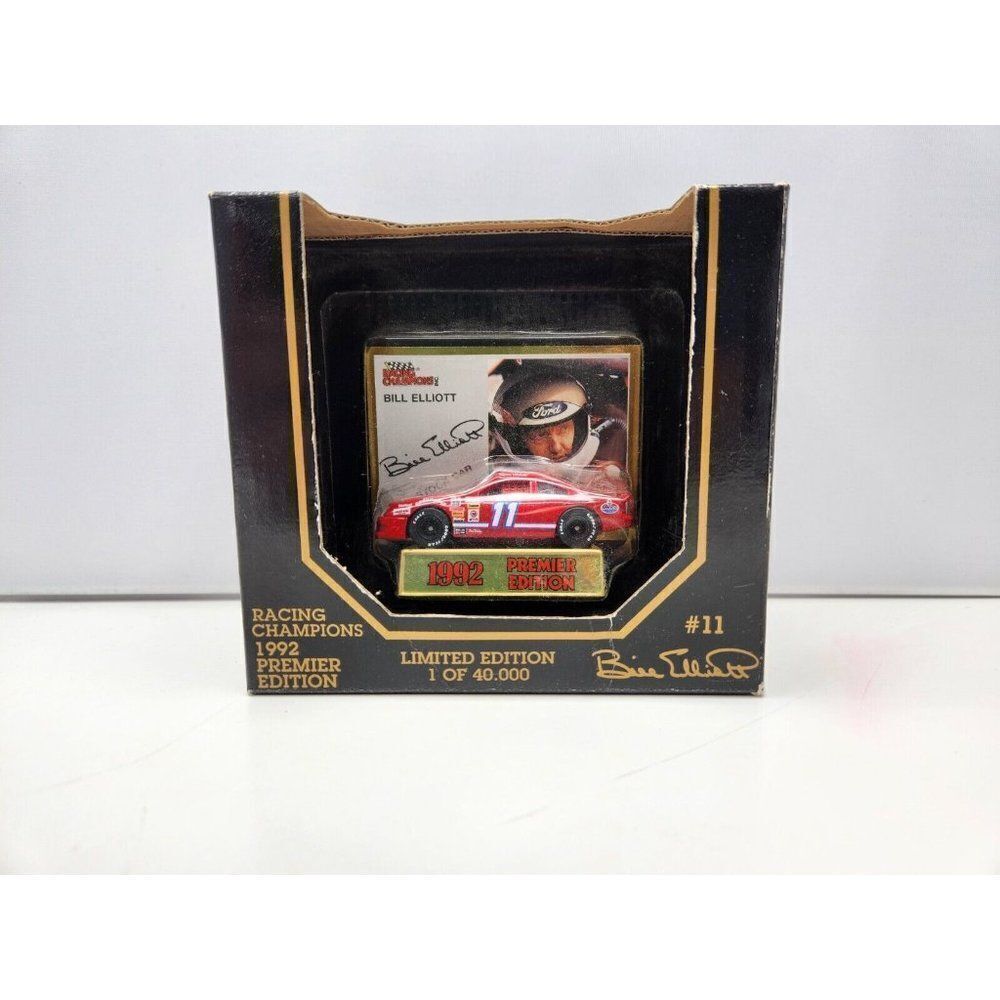 NASCAR Bill Elliot Racing Champions 1992 Premier Edition #ll Die Cast Replica
